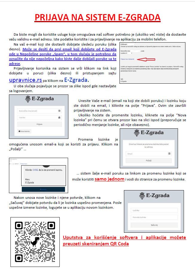 UPUTSTVO JEDNA STRANA